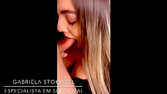 Gabriela Stokweel Gives A Flawless Oral Performance Until She Reaches Climax - Book Your Appointment With Me