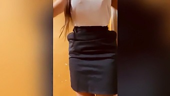 A Seductive Professor Sends A Video To Her University-Aged Pupil